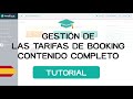 Tutorial: Gestión de las tarifas de B.com (contenido completo)