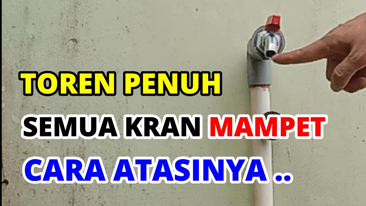 Kran Mampet Terus? Cek Masalah di Baliknya!