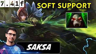 Saksa Windranger Soft Support - Dota 2 Patch 7.41f pro Player Full Gameplay screenshot 5