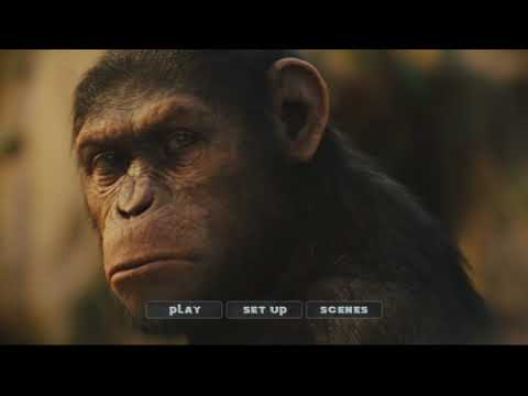The Planet of the Apes Revolution DVD Menu