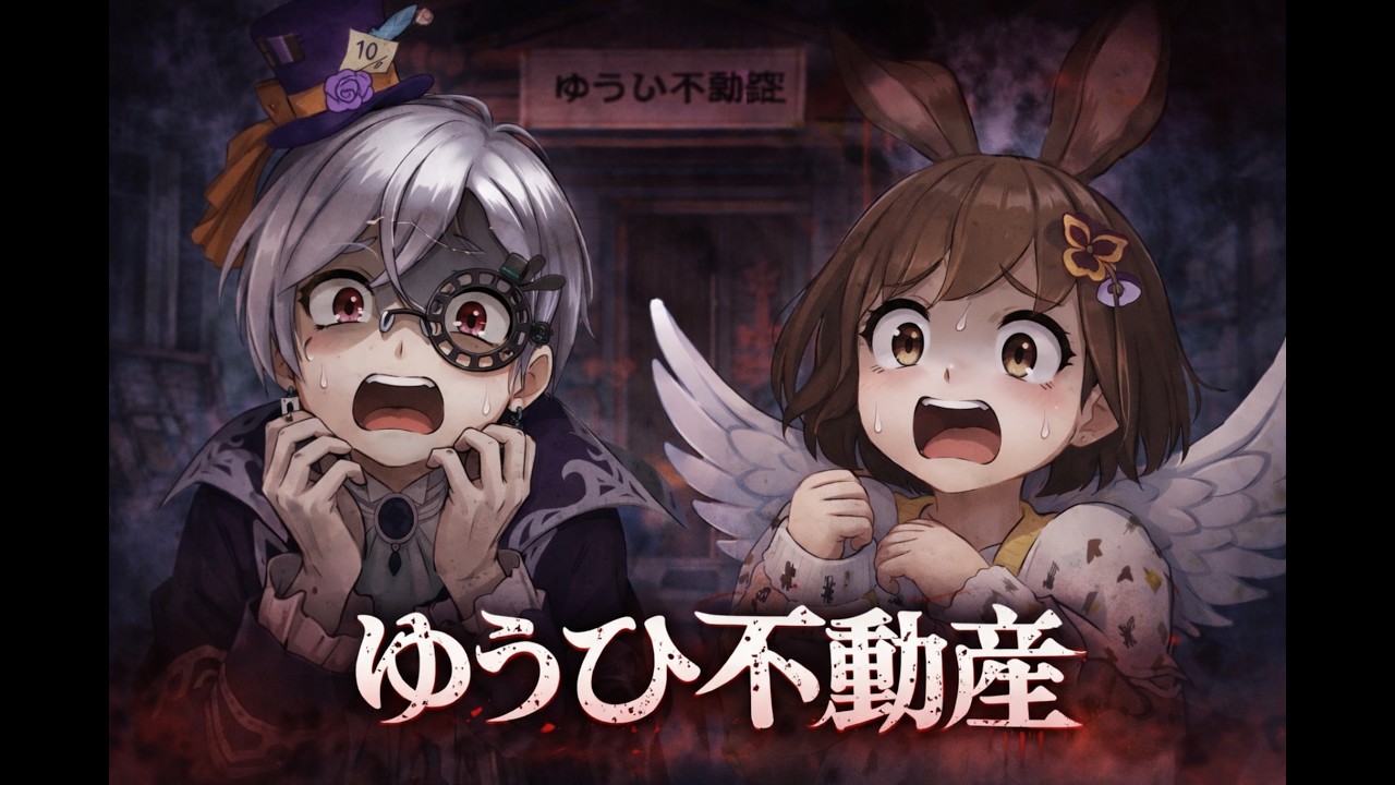 【ゆうひ不動産】お友達と一緒に物件を探したら3人で同居することになりました【ホラゲ】