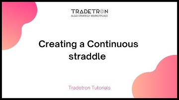 Straddle with continuous adjustments