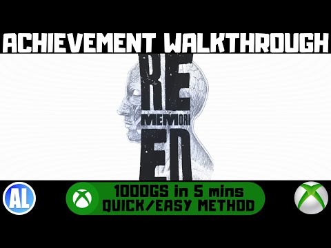 Rememoried #Xbox Achievement Walkthrough - Quick/Easy Method