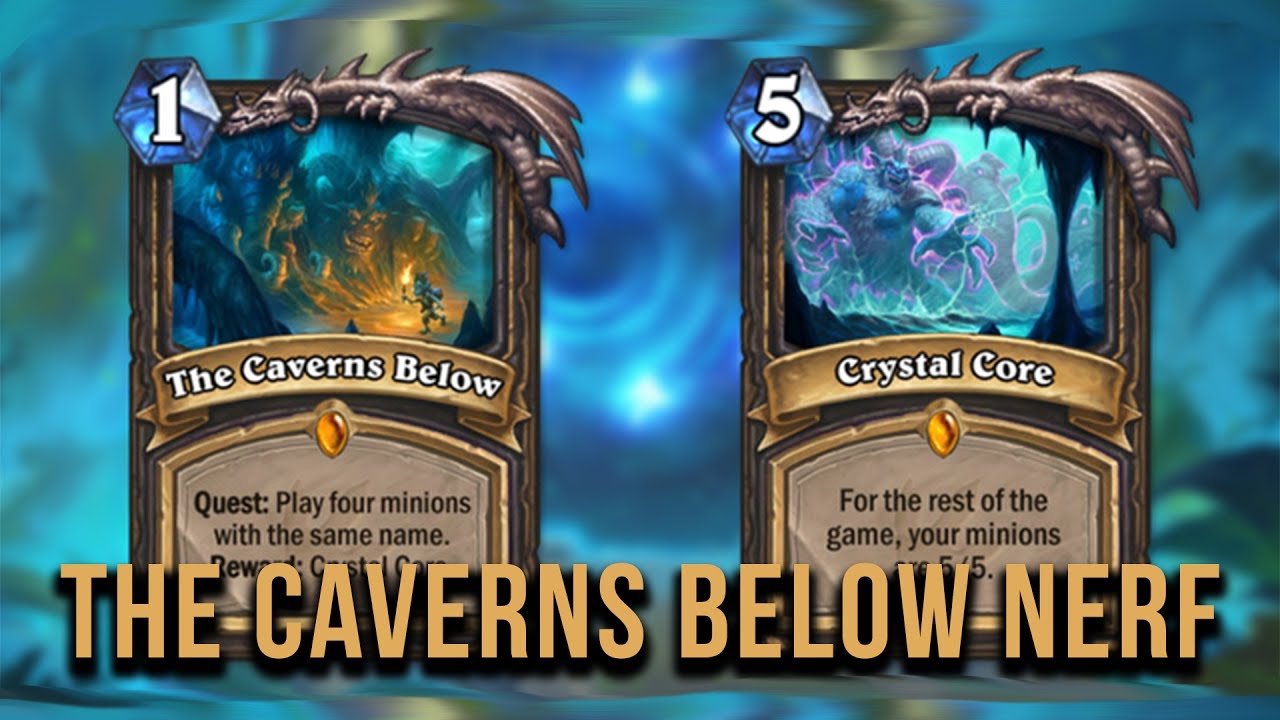 Nerf The Caverns Below a konec Quest Rogue? YouTube