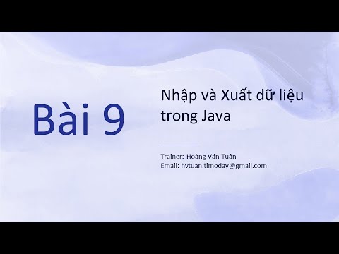 Video: Kết xuất trong Java là gì?