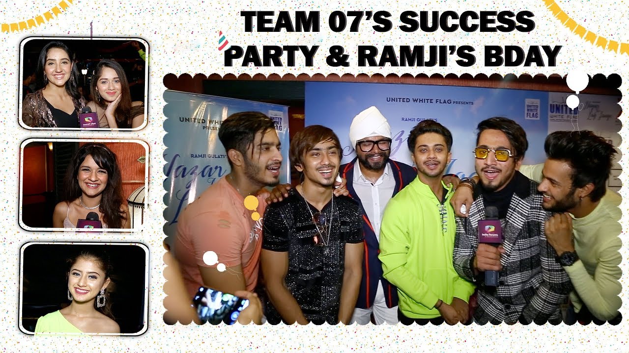 Team 07’s Nazar Na Lag Jaaye Success Party | Ramji’s Bday | Jannat, Vikas, Avneet, Ashnoor & More