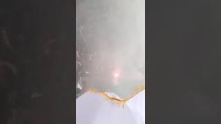 siswa siswi SMK FAJAR merayakan kelulusan dengan siraman air damkar