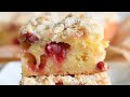 ✨Cranberry Orange Crumble Cake ✨