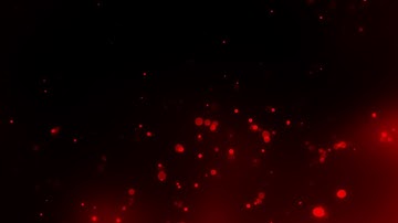Beautiful red floating particles background video