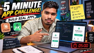 Build a Mobile App for FREE with Cloud Ai || complete Guide in हिंदी || All Prompts FREE 