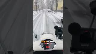 Mit meiner Vespa im Schnee | Möglich ? #vespagts #vespa