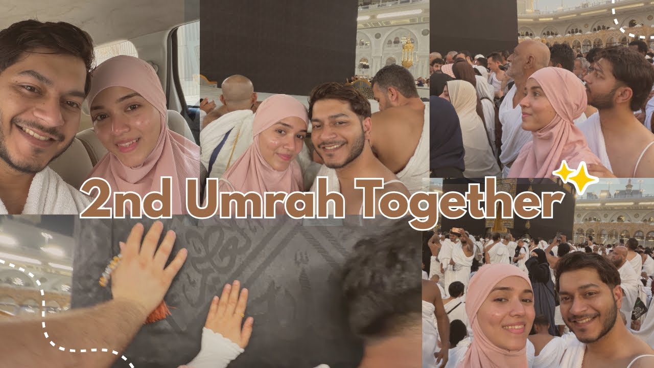 We performed our second Umrah during Ramadan ✨
