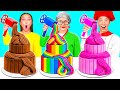 Me vs Grandma Cooking Challenge | Kitchen Hacks and Tricks