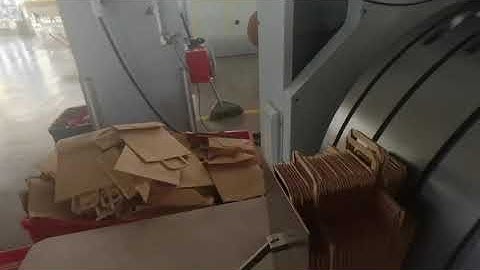 RZFD 450NT SQUARE BOTTOM PAPER BAG MACHINE WITH TWISTED HADNLE AND FLAT HANDLE INLINE TO UAE