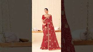 Laxmipati Red Saree For Karwa Chauth 2025