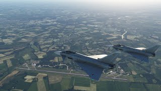 CJ Simulations Eurofighter  Routineflug ETNN-ETNJ-ETNT-ETNN  with wingman   2024 05 12 18 55 24