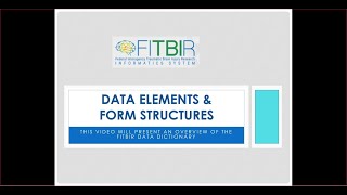 FITBIR Data Dictionary