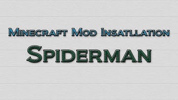 Minecraft 1.3.2 - How to install Spiderman Mod (OUTDATED)