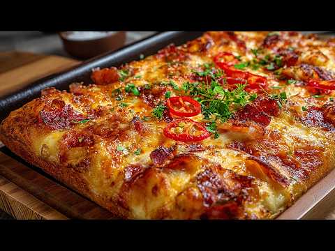 Focaccia like pizza👌How to Bake the Best Focaccia Bread You've Ever Tasted.