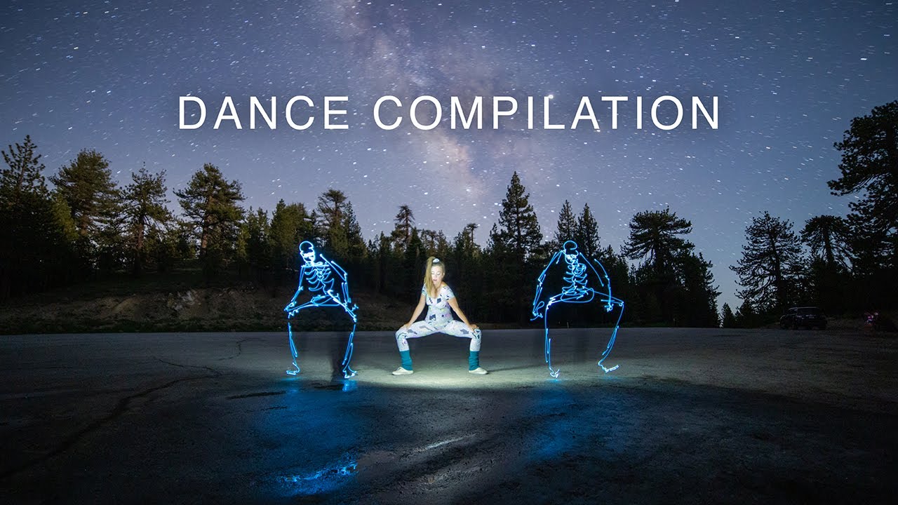 Dance Compilation - Light Painting Stop Motion Animation - YouTube