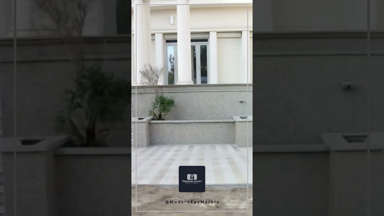 Marble and Granite Finishing for the Finnish Embassy of Finland Entrance - Zamalek