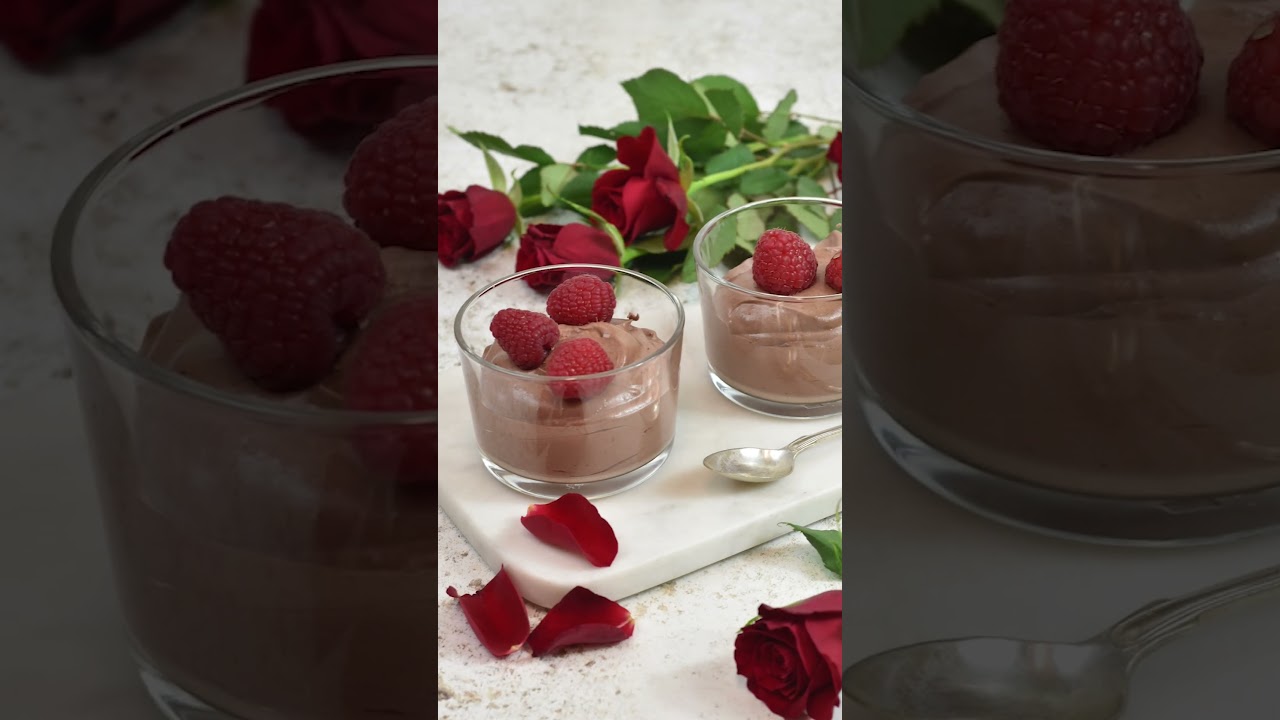 Sunn dessert til valentinsdagen