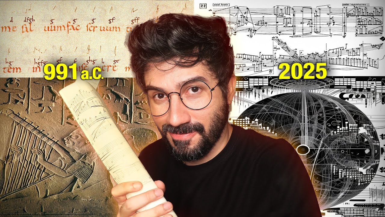 A EVOLUÇÃO DA PARTITURA (a história) - Franz Ventura