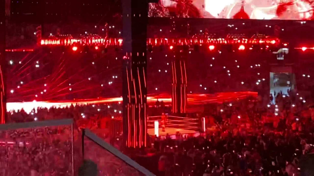 The Fiend Wrestlemania 37 entrance