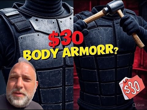 DIY $30 Body Armor: What I found out.....