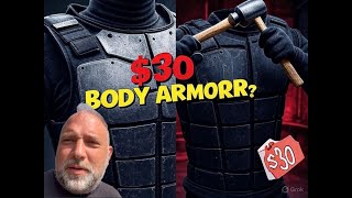 DIY $30 Body Armor: What I found out.....