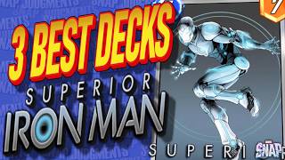The 3 Best Superior Iron Man Decks will CHANGE YOUR MIND! Hes OP! Marvel Snap
#MarvelSnap #MarvelSnapDeck #marvelsnapdecks
Superior Iron Man is HERE in Marvel Snap, and after playing these decks... I think I owe this card an apology! His ability to DOUBLE cost reductions and DOUBLE Power increases can lead to some absolutely ridiculous plays, and today were testing the 3 BEST Superior Iron Man decks you can play right now!
From powerful buff strategies to cost-reduction combos, Superior Iron Man has some seriously nasty synergies. If you thought the new Marvel Snap Season Pass card was overrated, these decks might just CHANGE YOUR MIND!
Well break down how each deck works, the best cards to pair with Superior Iron Man, and how to get the most power possible out of this insane 5-Cost card.
Which Superior Iron Man deck is your favorite?
Decks:
https://marvelsnapzone.com/decks/jwalavkkxt01/
https://marvelsnapzone.com/decks/snap-idkt08fvi1/
https://marvelsnapzone.com/decks/kumatya/
👍 Like, Comment, & Subscribe for More Marvel Snap Content!🔔
If you enjoyed this video, don’t forget to hit the Like button, drop a comment with your favorite Marvel Snap deck, and subscribe for more gameplay, tips, and strategies!
🔗 Follow Me on Social Media:
🐦Twitter: SnapJudgeCast
🌐BlueSky: SnapJudgeGlazer
🎮Discord: https://discord.gg/gJRDbQbjnF
💖Patreon: Patreon.com/SnapJudgments
Lets help SEO do its thing!
Marvel Snap, Marvel Snap decks, Superior Iron Man, Superior Iron Man deck, Superior Iron Man decks, best Superior Iron Man deck, Marvel Snap Superior Iron Man, Marvel Snap new card, Marvel Snap season pass, Marvel Snap September 2026, Marvel Snap meta, Marvel Snap best decks, Marvel Snap deck guide, Marvel Snap gameplay, Marvel Snap deck, best Marvel Snap decks, Marvel Snap tips, Marvel Snap strategy, Marvel Snap cards, The 3 Best Superior Iron Man Decks will CHANGE YOUR MIND! Hes OP! Marvel Snap