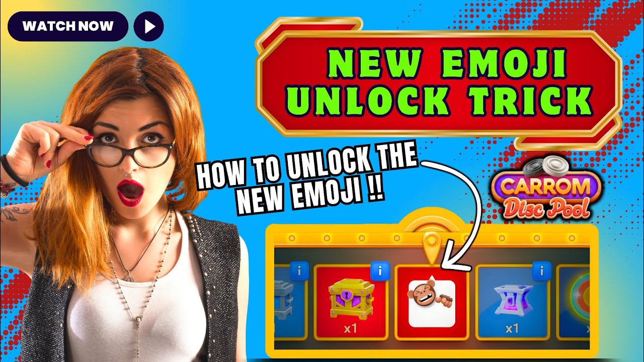 🔥 NEW EMOJI UNLOCK TRICK 😱 | Carrom Pass Into The Wild