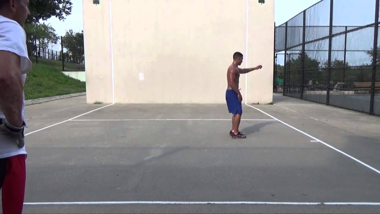Staten Island Big Blue Handball Singles GRUDGE MATCH Chris vs. Joe