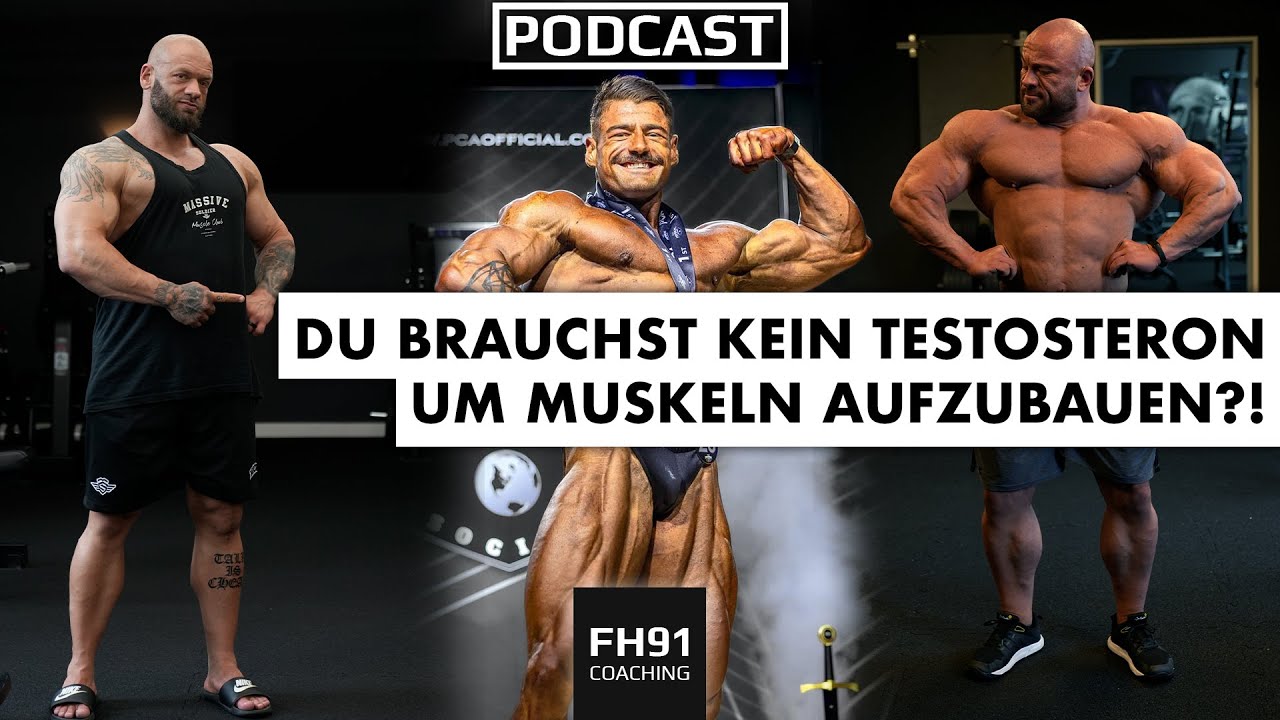 Mehr Testosteron heißt NICHT mehr Muskeln?! Ihr hört nicht richtig zu! GDAs sinnlos? Q&A Podcast 🦾