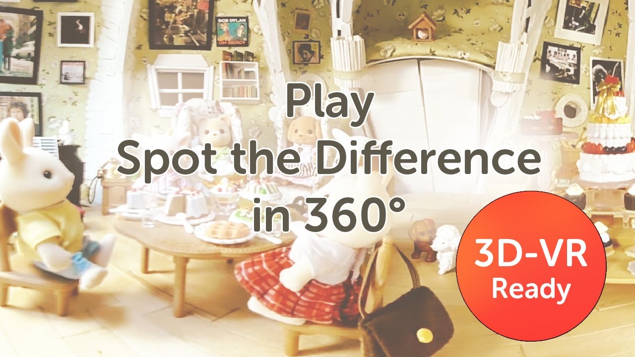 VR Spot the Difference Game - YouTube