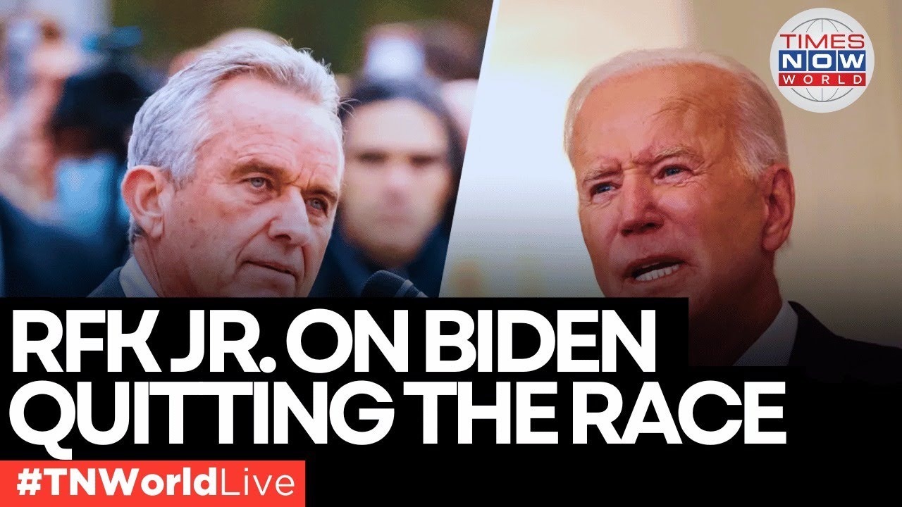 LIVE | RFK Jr. Briefs On Biden Dropping Out Of 2024 U.S. Presidential ...