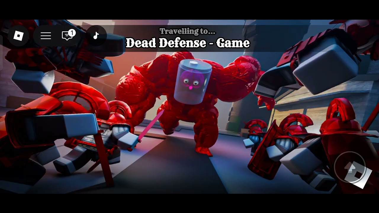 roblox aku bikin pertahanan buat lindungi garis merah dari zombie deathrel