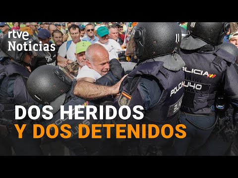 PROTESTAS CAMPO: CONTINÚAN las MOVILIZACIONES en los PUERTOS de ALGECIRAS y VALENCIA | RTVE Noticias