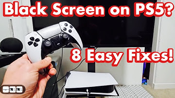 PS5 : How to Fix Black Screen (8 Easy Solutions)