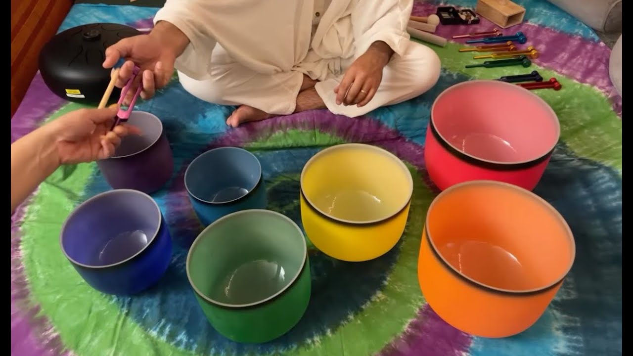 Learning How to Play Singing Bowls | Jeshroom Christ - com is live! | How to play Music Instrument