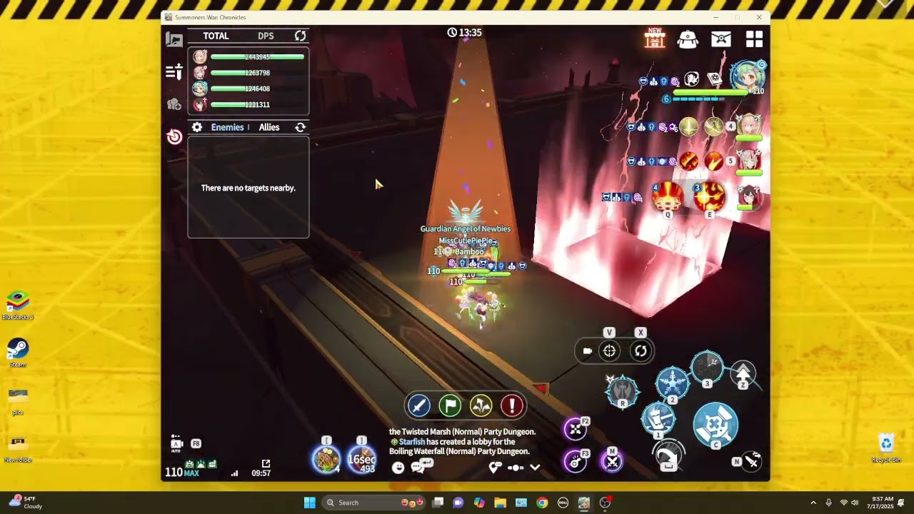 *NEW* Summoner's War Chronicles: Abyss Lord's Asylum *COMPLETE VID* 7/2025