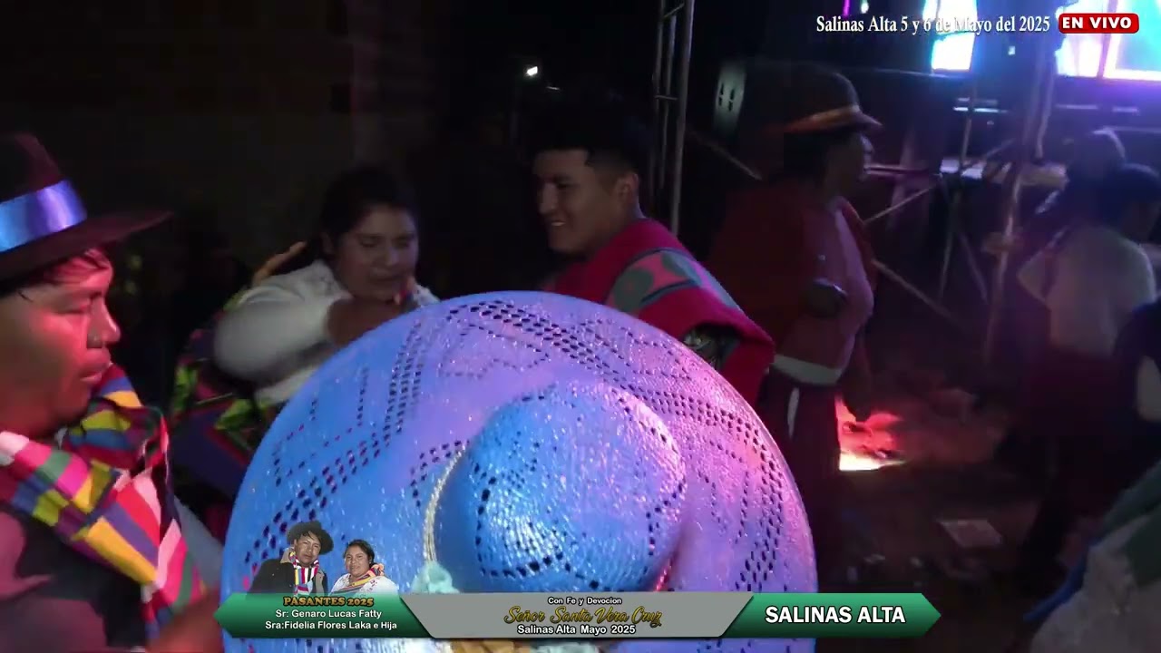 Octavio Laka en Vivo Salinas Alta 2025 / Con fe y devoción al Señor Santa Vera Cruz