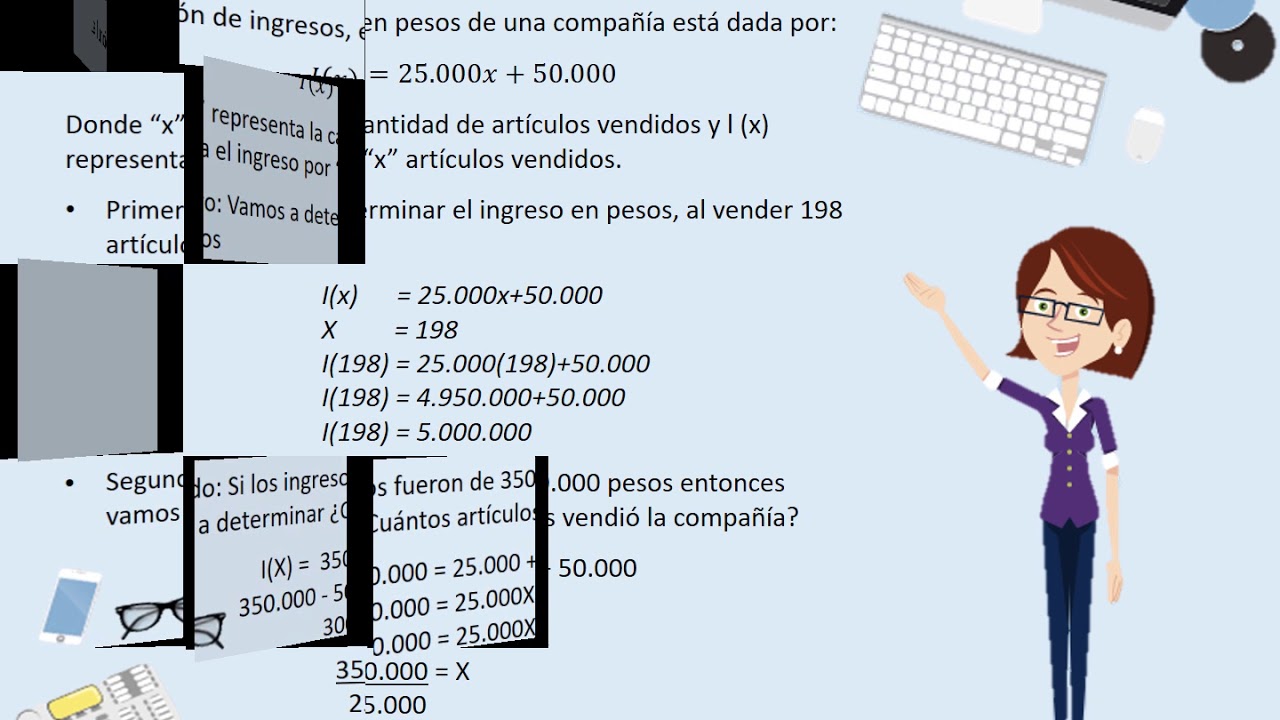 Ecuaciones Lineales y Cuadráticas Aplicados a la Administración y