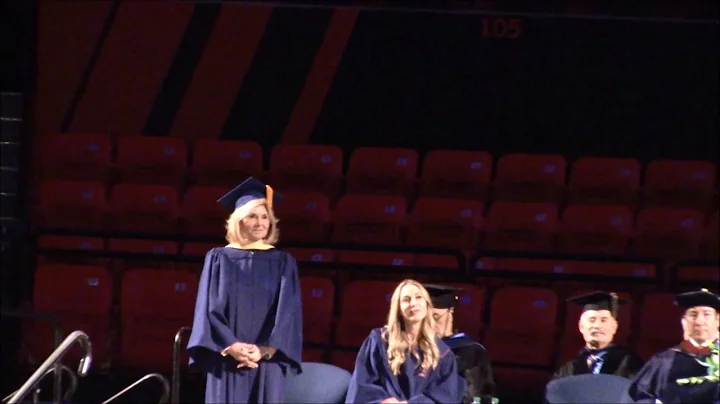 Colleen Callahan recognized at ACES Commencement