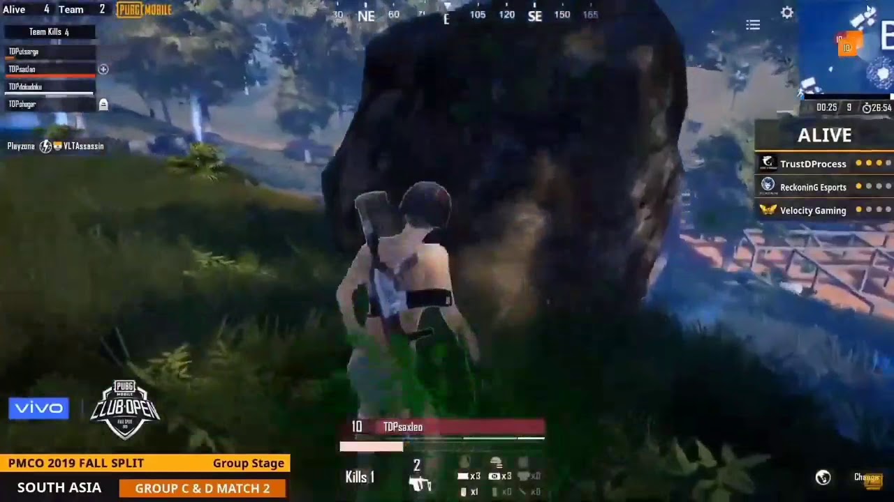 Orange rock Esports  rocking on pmco day 2 matches