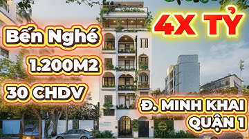 BÁN NHÀ QUẬN 1, Bến nghé, ĐƯỜNG MINH KHAI GIÁ CHỈ 45 TỶ. Hợp CHDV