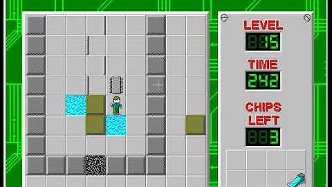 CCLP2 level 15 solution - 237 seconds