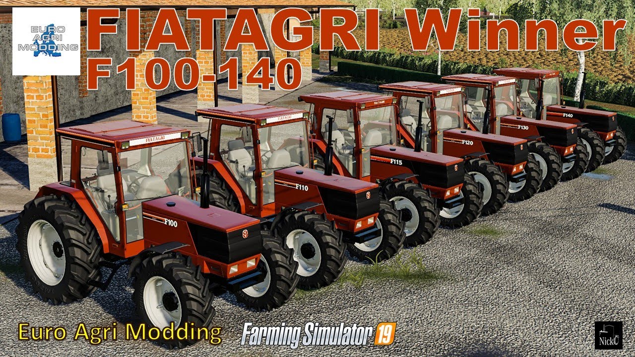 FS 19 🚜 FIATAGRI Winner F100-140 by Euro Agri Modding: Paul J - presentazione mod  