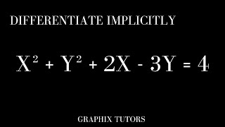 implicit differentiation made easy in #calculus