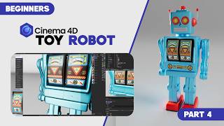 Cinema 4D Redshift for Beginners: Materials, Texturing & Render | Part 4